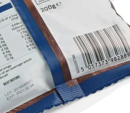 Ejemplo Marcadoras Tinta Térmica